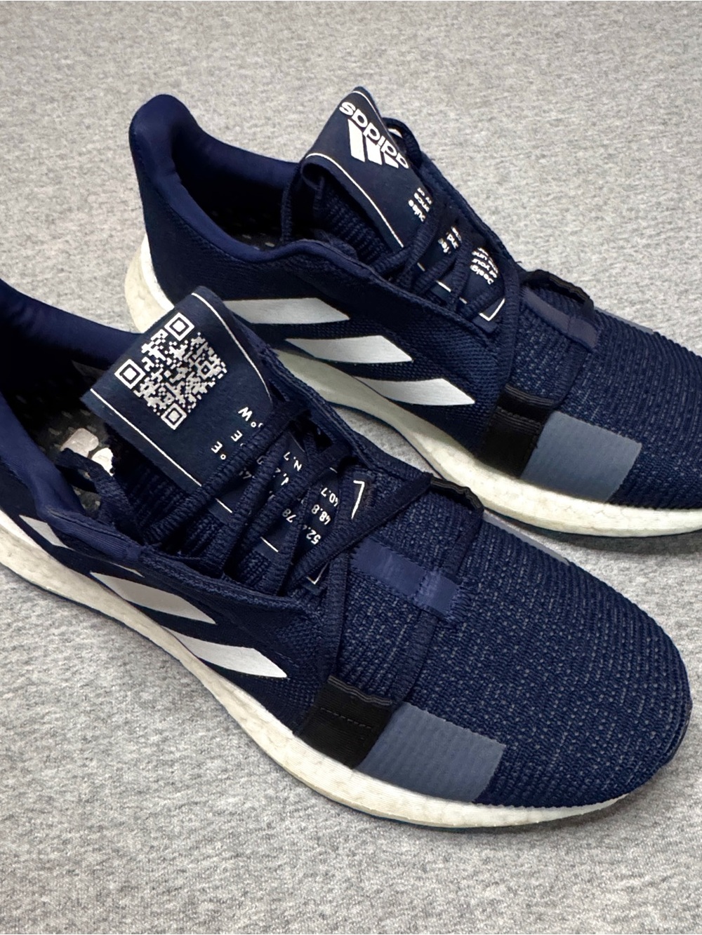 Title: adidas Senseboost GO Women's Running Shoes Size 9.5 Navy Blue